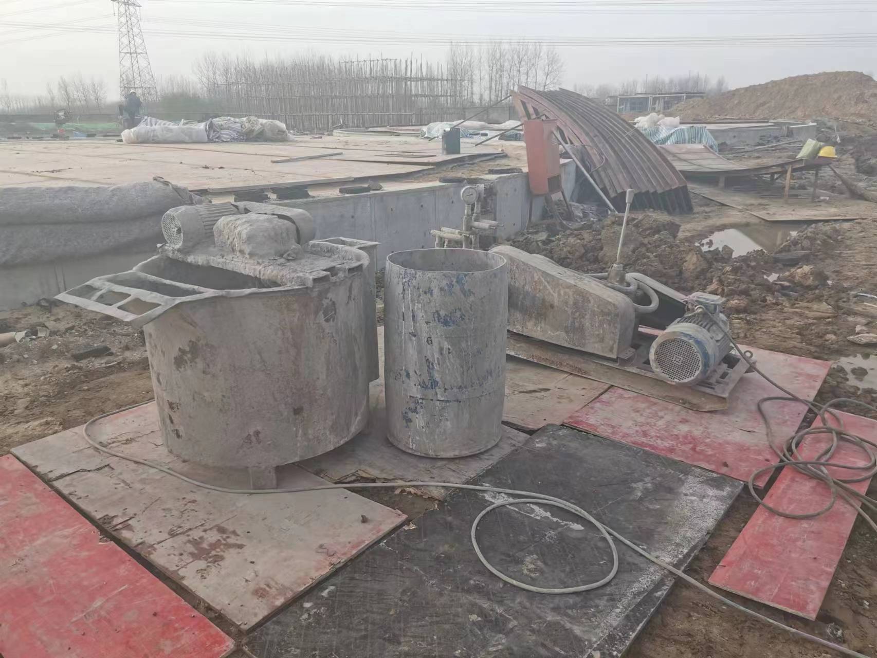 排湖风景区设备基础注浆