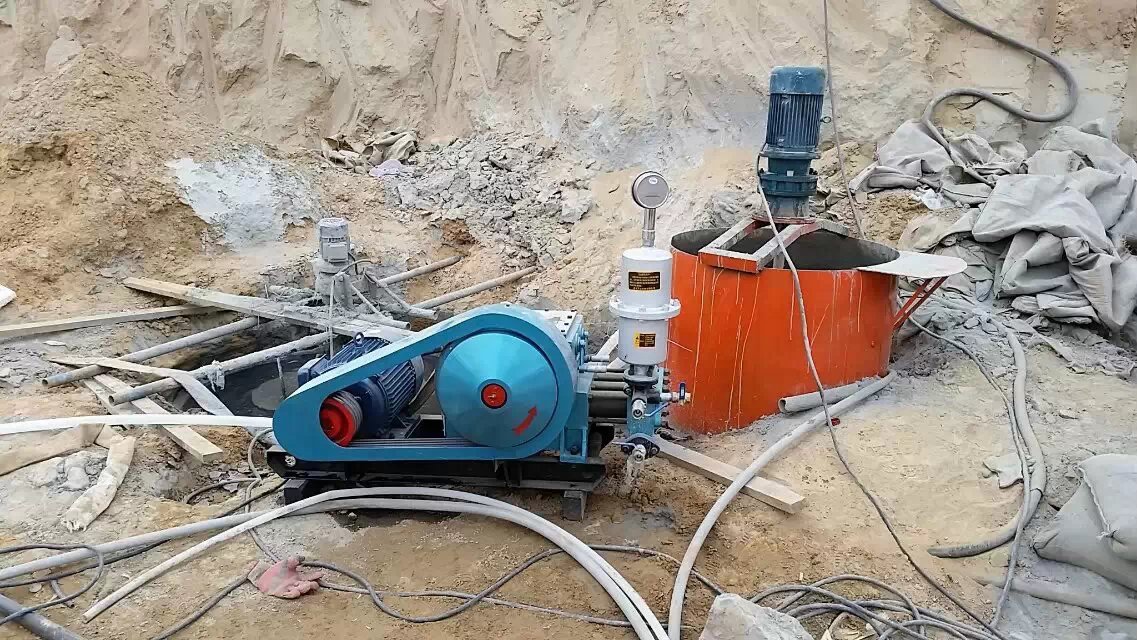 排湖风景区顶管注浆